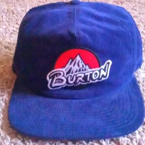 Corduroy BURTON snapback